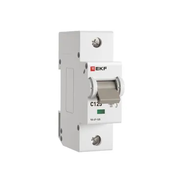 Автоматический выключатель ВА 47-125 1P 125А (C) 15кА PROxima