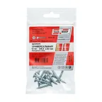 Шуруп универсальный 5х30 потайная головка, остроконечный, оцинкованный (12шт) - пакет