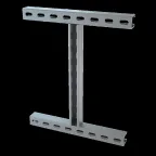 Крепление к двутавровой балке H-образное 400х400 мм