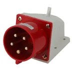 Вилка стационарная 525 3Р+РЕ+N 32А 380В IP44 (10/60/720) VS-32-3P-PE-N-IP44