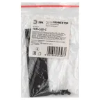 Коннектор TRM-S20-C прямой для накладного магнитного шинопровода NOVA TRM-S20 черный