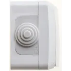 ЭТЮД Выключатель одноклавишный наружный IP44 серый