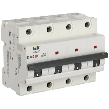 ARMAT Автоматический выключатель M10H 4P K 100А IEK