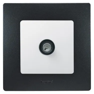 ETIKA Розетка телевизионная TV Звезда белая