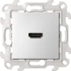 Розетка HDMI v1.4 цвета алюминий S24 Harmonie