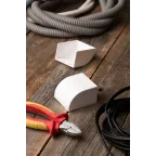 Заглушка (60х40) (4 шт) Plast PROxima белый