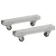 Комплект роликов для шкафа LINEA S шириной 600мм серый