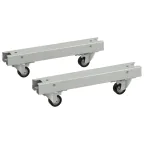 Комплект роликов для шкафа LINEA S шириной 600мм серый