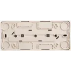 ЭТЮД Розетка тройная открытой установки без заземления без шторок 16А 250B,сосна