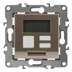 Терморегулятор универс.230В-Imax16А, Эра12, шампань, 12-4111-04