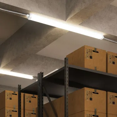 Светильник промышленный линейный ДСП 36 Вт 3600 лм 4000К AC 220В IP65 1170х60х55мм матовый сквозная проводка соеденяется в линию UNIVERSAL Gauss