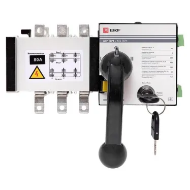 Устройство автоматического ввода резерва АВР ТСP1 80A 3р 230В