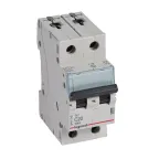 Автоматический выключатель TX? 6000 - 10 кА - тип характеристики C - 2П - 230/400 В~ - 20 А - 2 модуля