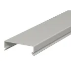 Крышка кабельного канала LKV 50 мм (ПВХ, серый)