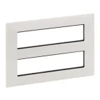 Valena LIFE Рамка для модульных устройств Mosaic 2x4x2 модуля Белая