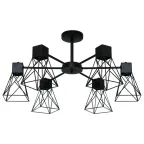 Светильник Дельта 161 черн.муар НПБ 01-6х60-118 Е27 ИУ