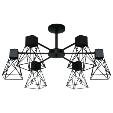 Светильник Дельта 161 черн.муар НПБ 01-6х60-118 Е27 ИУ