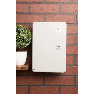 Бокс пластиковый с монтажной платой 300х200х130 мм IP65 PROxima