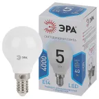 Лампа светодиодная LED P45-5W-840-E14 (диод, шар, 5Вт, нейтр, E14 (10/100/3600)