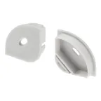 Заглушка ARH-KANT-30R с отверстием (ARL, Пластик)