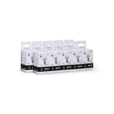 Лампа светодиодная LED 6 Вт 420 лм 3000К шар P45 теплый E14 AC 220В Elementary Gauss