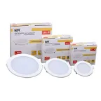 Светильник светодиодный встраиваемый ДВО 1601 белый круг LED 7Вт 3000 IP20