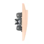 Валенсия выключатель 2-кл. 10А кремовый проходной