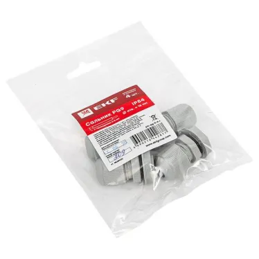 Сальник PG9 IP54 (4 шт) d отв. 16мм / d провод. 4-8 мм PROxima