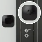 Звонок дверной BIONIC Black беспроводной, черный, 6 мелодий