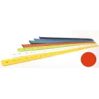 Трубка термоусаживаемая ТТУ 45/22.5 красная (1м)