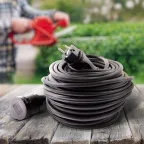 Удлинитель силовой UPx-1e-3x2,5-40m-IP44(KG) в бухте с заземлением 1 розетка 40 м КГ 3х2,5мм2