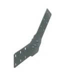 Соединитель шарнирный вертикальный 150мм цинк-ламельный