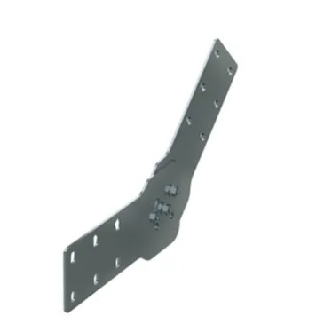 Соединитель шарнирный вертикальный 150мм цинк-ламельный