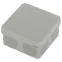 Коробка распаячнаяKOR-80-80-40-9g-2MP двухкомпонентная безгалогенная атмосферостойкая 80х80х40мм прямой монтаж