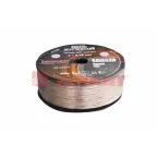 Кабель акустический 2х0.75 кв.мм, прозрачный SILICON, 100 м, REXANT