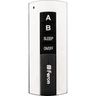 Выключатель для светильников 230V 1000W 2-х канальный 30м с пультом управления, черное серебро