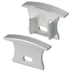 Заглушка ALU-SLIM-H15-F с отверстием (ARL, Металл)