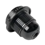 Патрон карболитовый с кольцом Е27 черный PROxima