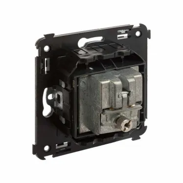 Avanti Розетка TV-FM-SAT в стену, , Черный матовый