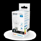 Лампа светодиодная LED 12 Вт 1170 лм 6500К А60 груша холодный E27 AC 220В Elementary Gauss