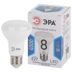Лампа светодиодная LED R63-8W-840-E27 (диод, рефлектор, 8Вт, нейтр, E27 (10/100/1200)