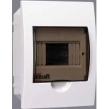 Щит распределительный встраиваемый ЩРВ-П-6 IP41 пластиковый прозрачная дверь