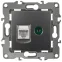 Розетка комбинированная RJ45+TV, Эра12, графит, 12-3110-12