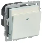 BRITE Выключатель карточный 30А ВС10-1-8-БрЖ жемчуг IEK