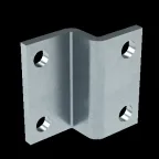 Пластина для крепления консолей BBF60 к тяжелому подвесу/профилю горячеоцинкованная