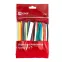 Набор ТУТ нг: 6 цветов по 5шт. Разного диаметра (3/1,5 ,4/2, 5/2,5 , 6/3, 8/4) 100мм. PROxima