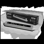 Блок питания для светодиодной ленты 40 Вт AC 100-264В Uвых 12В IP67 250х40х20мм Black Gauss