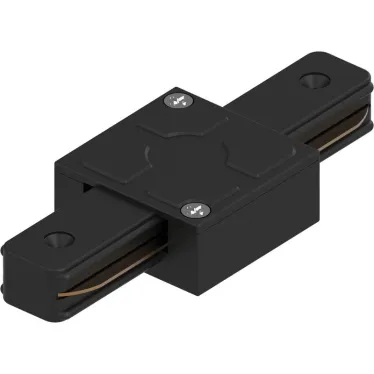 Коннектор прямой черный для шинопровода CAB1005