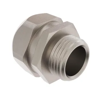 Муфта металлорукав-коробка DN 15 М20х1.5 наружная резьба