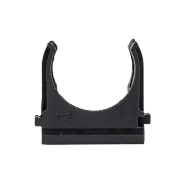 Крепеж-клипса черная d25мм Plast PROxima (10шт)